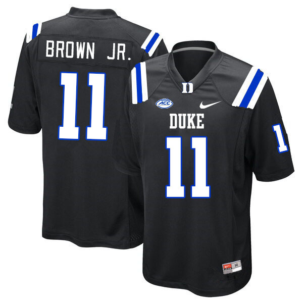 Men #11 Derrick Brown Jr. Duke Blue Devils College Football Jerseys Stitched-Black